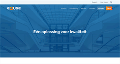 Desktop Screenshot of equse.nl
